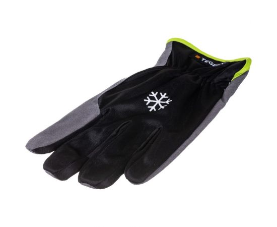 Рабочие перчатки TEGERA зимняя подкладка, резинка на 180, искусственная кожа, размер 9 322-9 – изображение 2