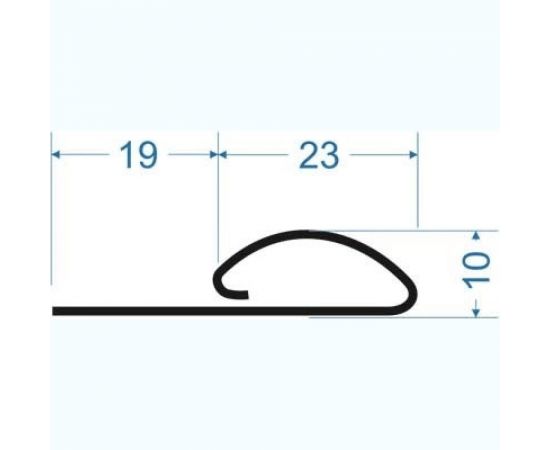 Финишный профиль Docke Premium сливки PSFP-1047 – изображение 2
