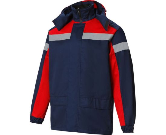 Костюм СОЮЗСПЕЦОДЕЖДА Континент с СВП темно-синий/красный, р. 52-54, рост 170-176 0480019601038 – изображение 2