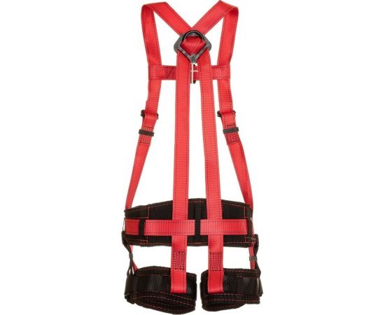 Страховочно-удерживающая привязь с наплечными и набедренными лямками МОЛОТ вид 2 СУПР 2 Ж вид2 – изображение 2