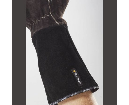 Жаростойкие краги сварщика на полной подкладкеTEGERA, размер 11 134-11 – изображение 3