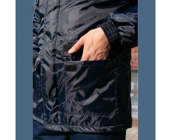 Утепленная куртка ООО ГУП Бисер Инженер Grey, Оксфорд, темно-синий/серый/красный, р-р 56-58 рост 182-188 4670132028188 – изображение 3