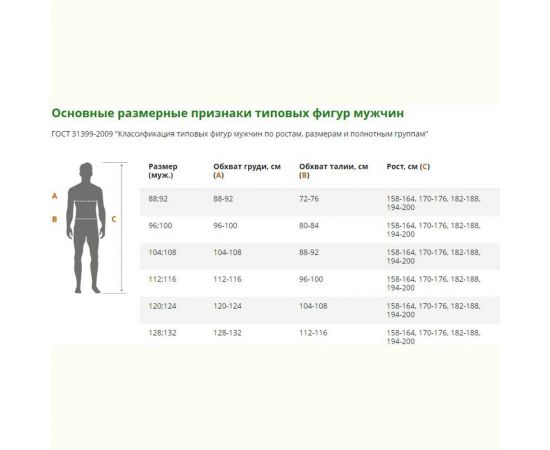 Влагозащитный костюм ГК Спецобъединение POSEIDON WPL синий Кос 102/112/170 – изображение 3