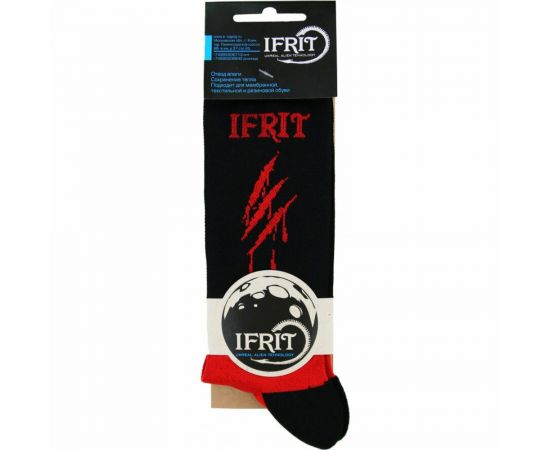 Термоноски Ifrit Blade черный/красный, р. 41-42 ТН-403-41 – изображение 4