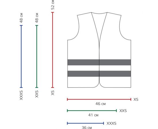Детский жилет СОЮЗСПЕЦОДЕЖДА СПЕКТР лимонный, р. XS/36-38 2000000064291 – изображение 5