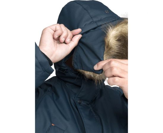 Утепленная куртка ГК Спецобъединение АЛЯСКА ЛЮКС синяя, р. 104-108, рост 182-188 Кур 320/104/182 – изображение 7