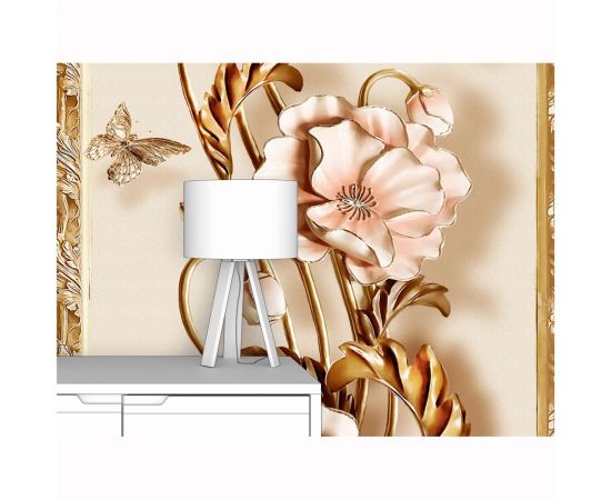 Фотообои цветы "Панно с маками" 100x240 ШxВ ООО Первое ателье pw97398 – изображение 8