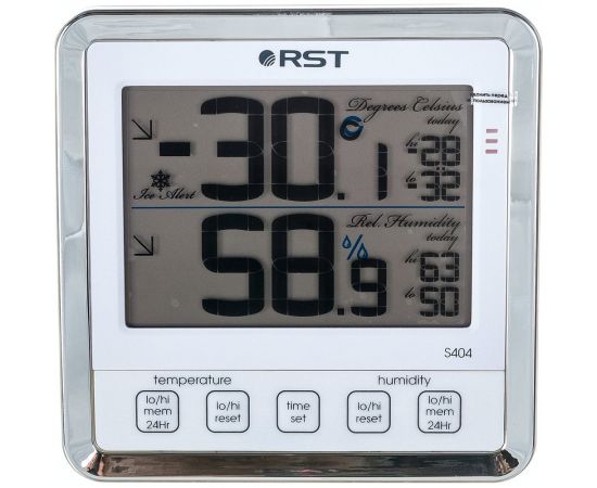 Цифровой термогигрометр с большим дисплеем RST RST02404 