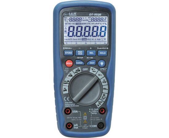 Мультиметр с беспроводным USB интерфейсом СЕМ DT-9939 481103 