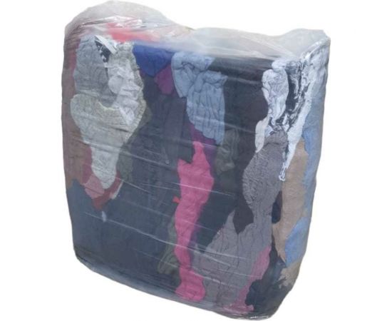 Ветошь-цветной трикотаж R2R х/б, мешок 10 кг 7030-00000000013-1 