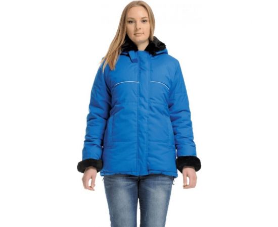 Утепленная женская куртка ГК Спецобъединение ЗИМУШКА василёк, размер 88-92, рост 170-176 Кур 609/ 88/170 
