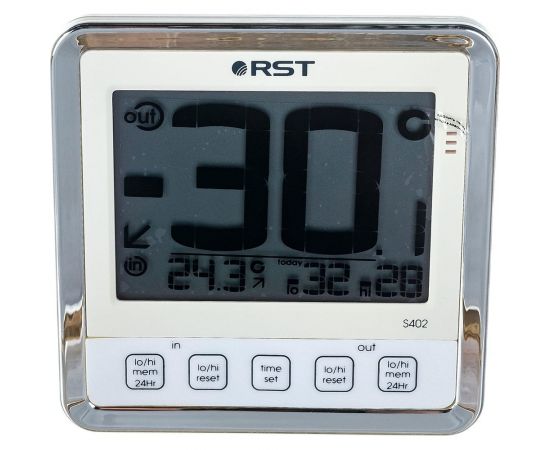 Цифровой термометр с большим дисплеем RST, дом-улица RST02402 