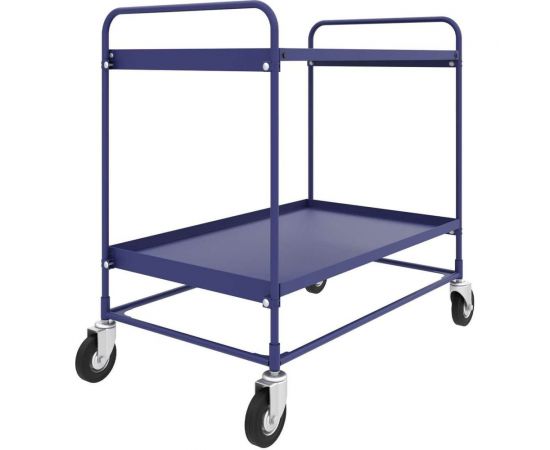 Сервисная двухъярусная тележка RUSKLAD СТ 2, 600x900 мм, колеса d125 мм болтовые СТ 2 125 болт 