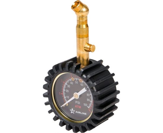 Стрелочный манометр Airline PRO 7АТМ, 50 мм, с клапаном сброса AEAS002 – изображение 2