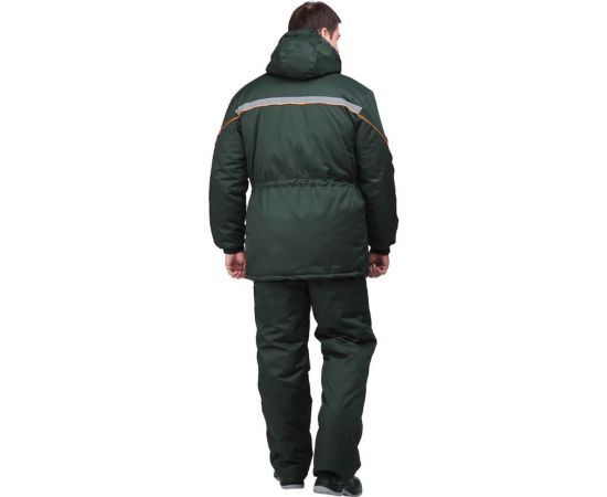 Утеплённая куртка ГК Спецобъединение ЛАНДШАФТ зелёная, р.104-108, рост 170-176 Кур 651/104/170 – изображение 2