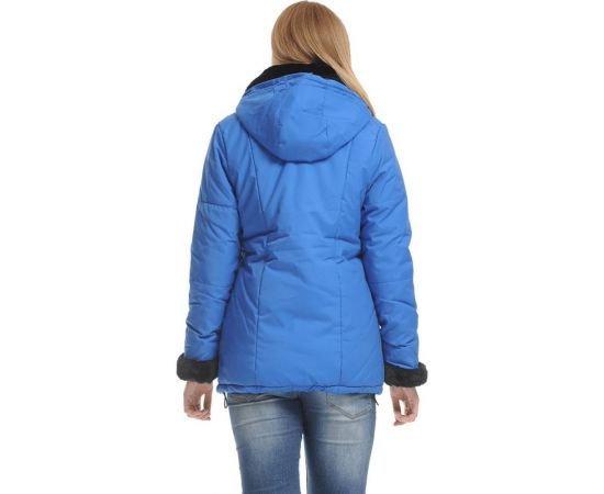 Утепленная женская куртка ГК Спецобъединение ЗИМУШКА василёк, размер 88-92, рост 158-164 Кур 609/ 88/158 – изображение 2