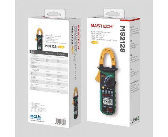 Токовые клещи Mastech MS2128 TRUE RMS 13-1317 – изображение 2