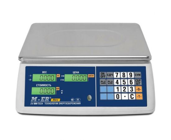 Весы M-ER MERCURY 223AC-15.2 LCD 3621 – изображение 2