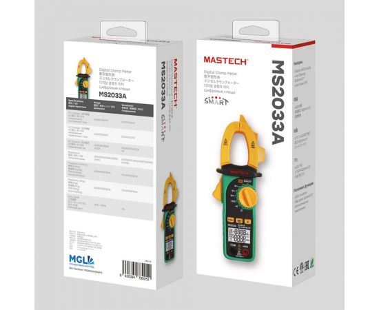 Токовые клещи Mastech MS2033A SMART 13-1320 – изображение 3