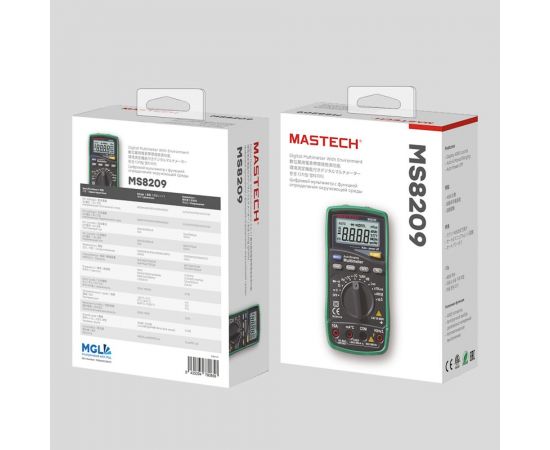 Профессиональный мультиметр MS8209 Mastech 13-2087 – изображение 3