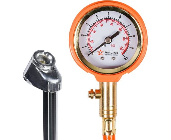 Стрелочный профессиональный манометр Airline 10 АТМ APR-M-03 – изображение 4