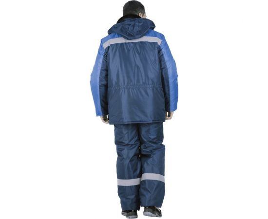 Утепленный костюм ГК Спецобъединение РЕГИОН темно-синий/василёк р. 96-100, рост 170-176 Кос 307/ 96/170 – изображение 4