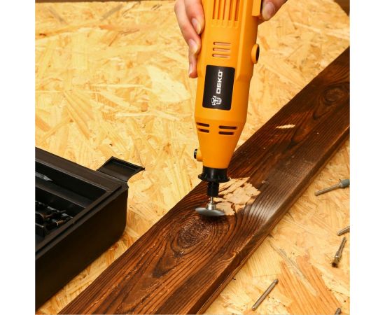 Электрические граверы DEKO DKRT и DKRT200 + набор аксессуаров 237 штук DEKO 063-1414 – изображение 5