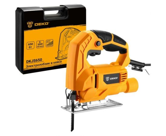 Электролобзик DEKO DKJS650 650 Вт, в кейсе 063-4329 – изображение 5