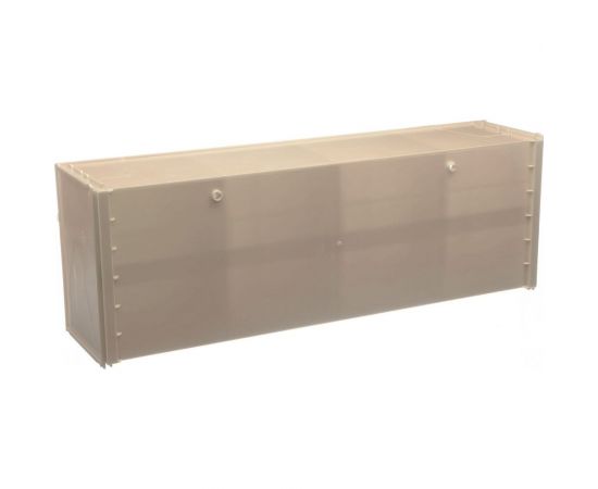 Откидной короб СТЕЛЛА-ТЕХНИК 600х178х206мм, 4 ячейки, бежевый, прозрачный, F-600-4-B – изображение 5
