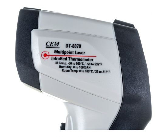 Профессиональный инфракрасный термометр СЕМ DT-8870 482629 – изображение 7