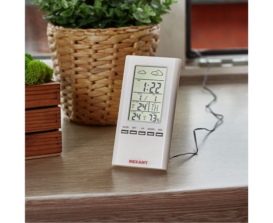 Метеостанция с выносным датчиком REXANT S3331SC 70-0513 – изображение 9