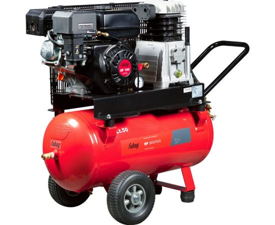 Компрессор FUBAG bp 3600/50/6 360 л/мин 50л 10бар 4.4 квт бензин 641276 