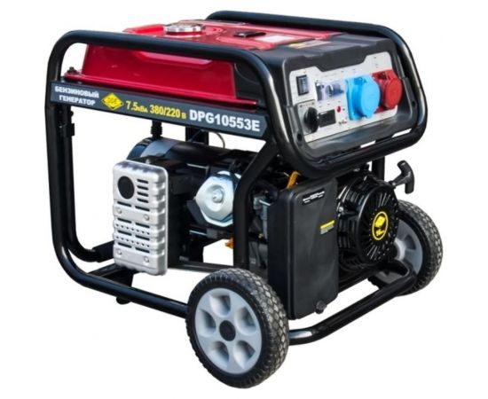 Трехфазный бензиновый генератор DDE DPG10553E 