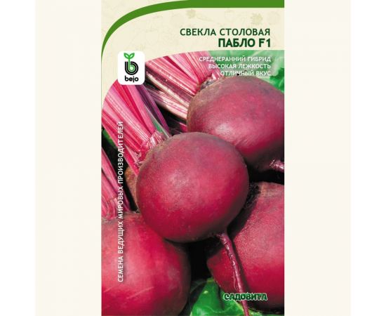Семена САДОВИТА Свекла Пабло F1 30 семечек 00140111 