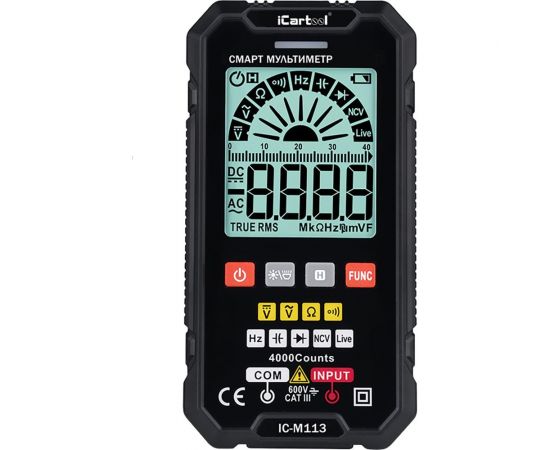 Смарт-мультиметр iCarTool IC-M113 