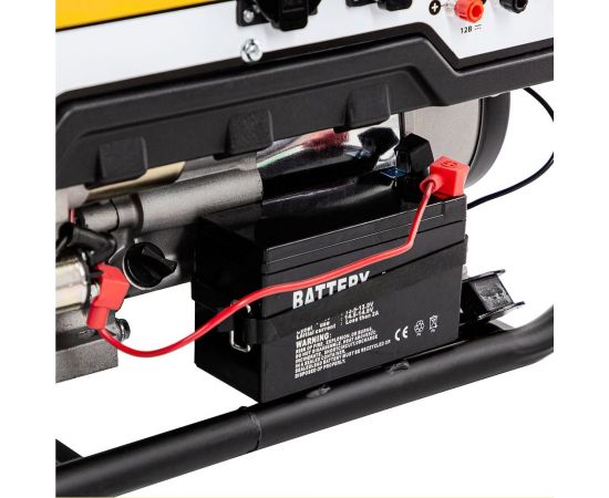 Бензиновый генератор Denzel PS-33E, 3,3 кВт, 230В, 15 л, электростартер 94537 – изображение 12