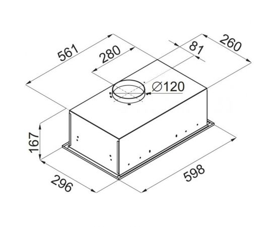 Кухонная вытяжка MAUNFELD CROSBY SINGL 60 BLACK – изображение 14