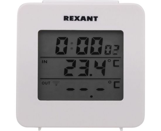 Метеостанция с часами и беспроводным выносным датчиком REXANT 70-0592 – изображение 2