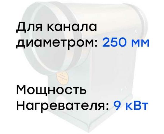 Электронагреватель E 9-250 (380В; 13.7А) Naveka F0000005611 – изображение 2