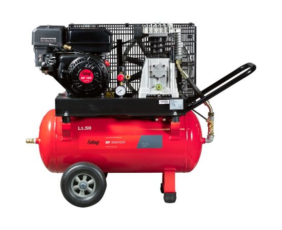 Компрессор FUBAG bp 3600/50/6 360 л/мин 50л 10бар 4.4 квт бензин 641276 – изображение 2