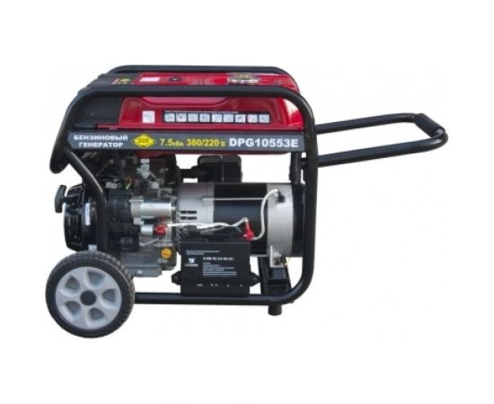 Трехфазный бензиновый генератор DDE DPG10553E – изображение 2