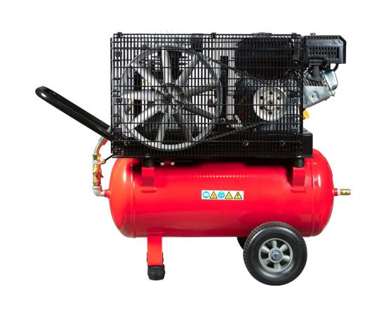 Компрессор FUBAG bp 3600/50/6 360 л/мин 50л 10бар 4.4 квт бензин 641276 – изображение 3