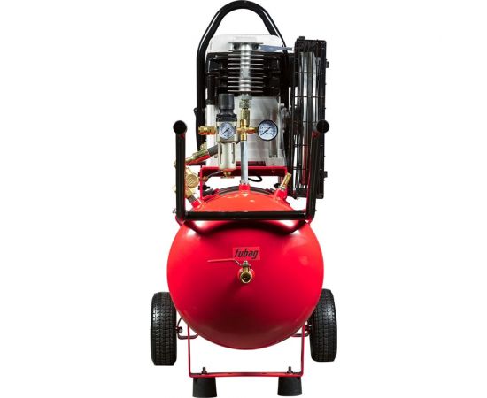 Компрессор FUBAG bp 3600/100/6 360 л/мин 100л 10бар 4.4 квт бензин 641277 – изображение 3