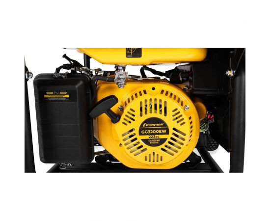 Генератор Champion GG3200EW (3,2/3,5кВт OHV 7,5лс 15л 48кг эл.старт колеса) – изображение 5