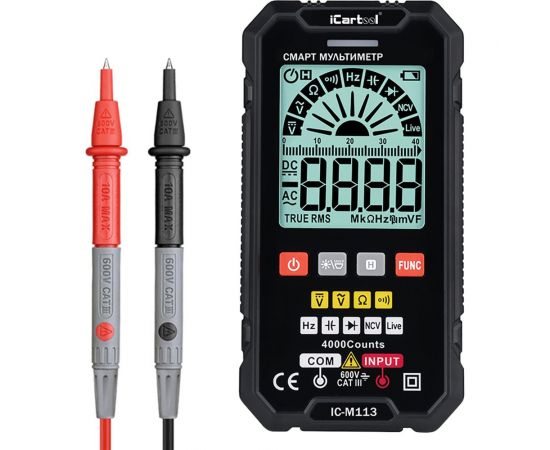 Смарт-мультиметр iCarTool IC-M113 – изображение 5