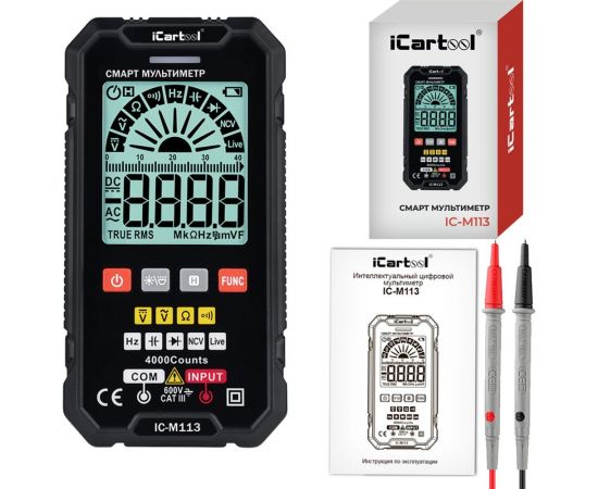 Смарт-мультиметр iCarTool IC-M113 – изображение 8