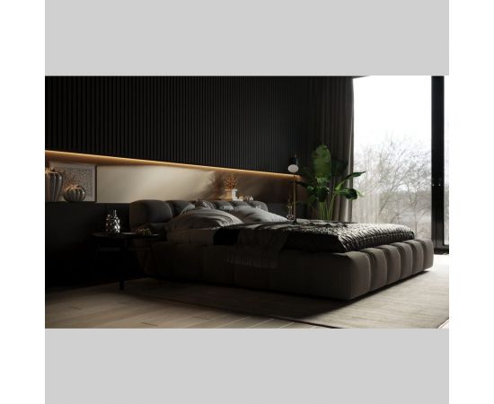 Стеновой молдинг (панель) Decor-Dizayn ""Грани"" ударопрочная, влагостойкая, под покраску 150Х10Х2000мм DD903 – изображение 8