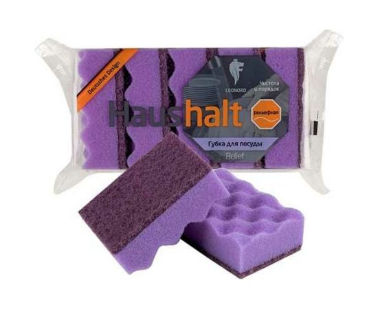 Губка для посуды Leonord Relief 5 шт 310575 