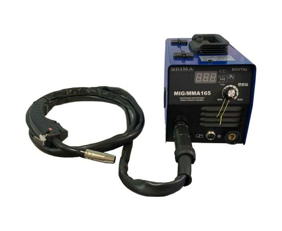 Сварочный полуавтомат Brima MIG/ММА 165 Digital с катушкой флюсовой проволоки 220В НП000001035 