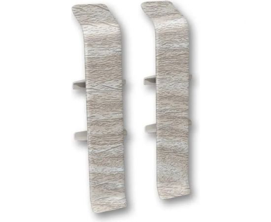 Соединитель для плинтуса DECONIKA (70 мм, 294 Орех антик, 2 шт.) Д-П70-С-Ф2 294 ОРХ АНТ 